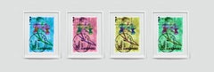 Singapore Stamp Collection, 30c Singapore Four - Floral color photo