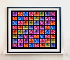 Singapore Stamp Collection, Singapore Ship Sequence (8x8) - Pop art color photo