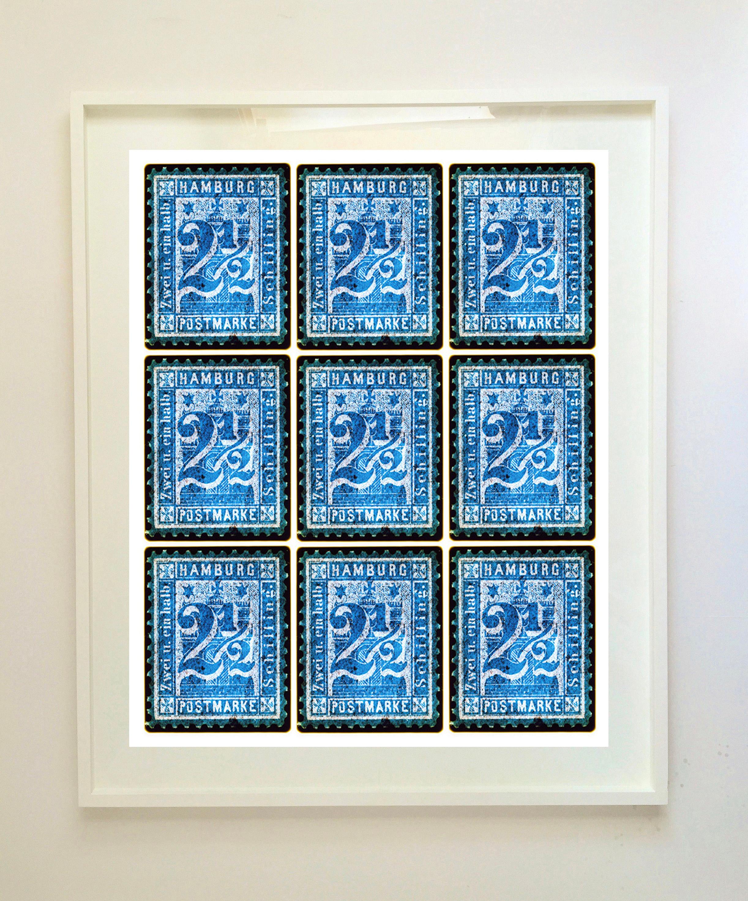 mosaic postage stamp art
