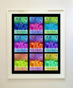 Stamp Collection - Eat, Sleep, HK$1, Repeat - Conceptual, Pop Art, Photography