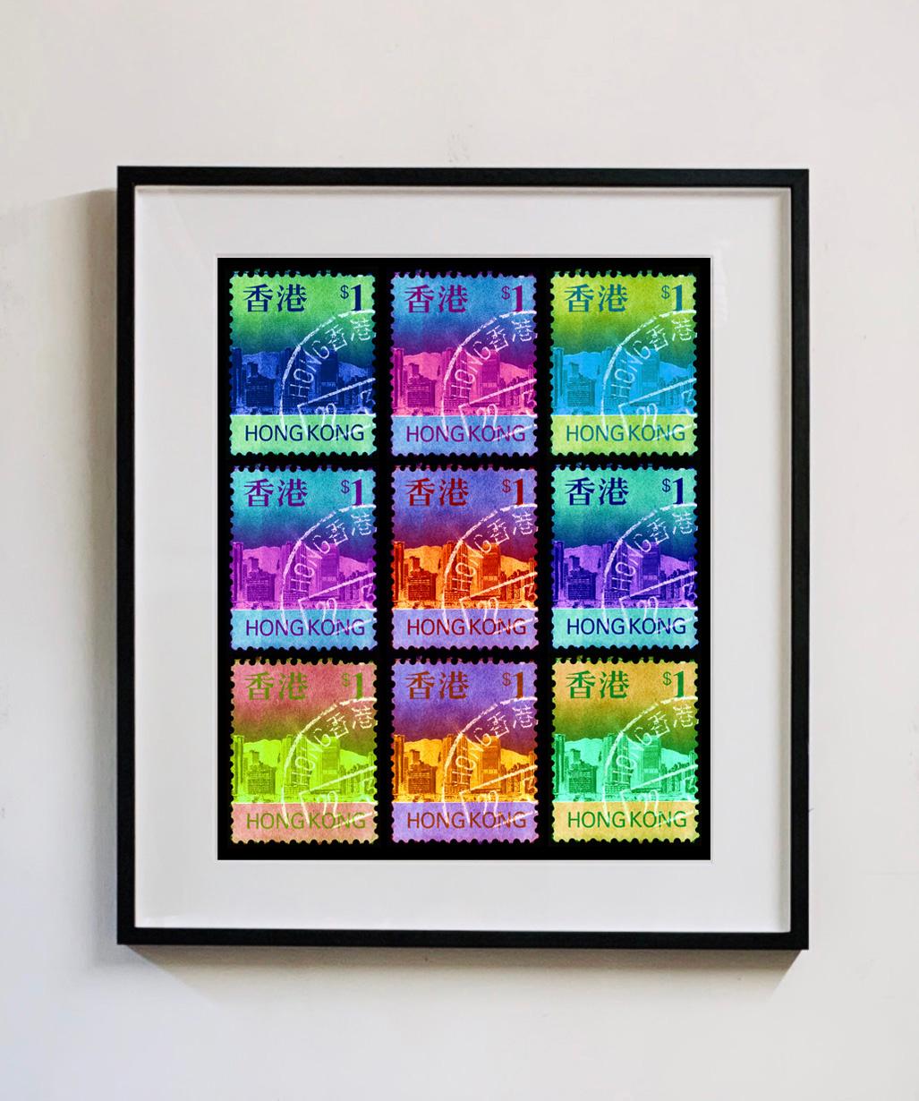 Colección de Sellos - Comer, Dormir, HK$1, Repetir - Conceptual, Pop Art, Fotografía - Print Arte pop de Heidler & Heeps