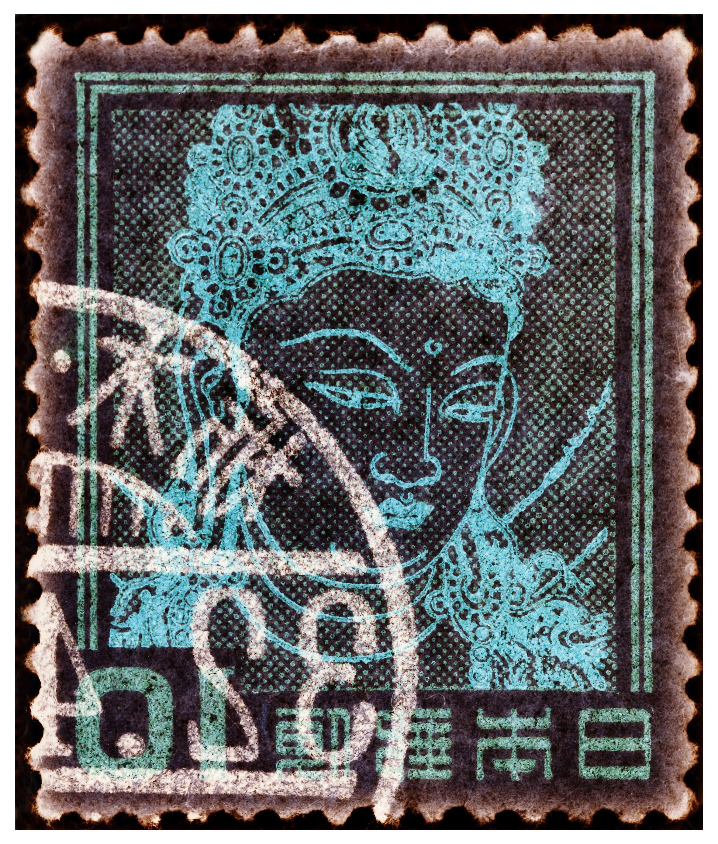 Collection de timbres, déesse Kannon (déesse bouddhiste de la misère) - Art asiatique