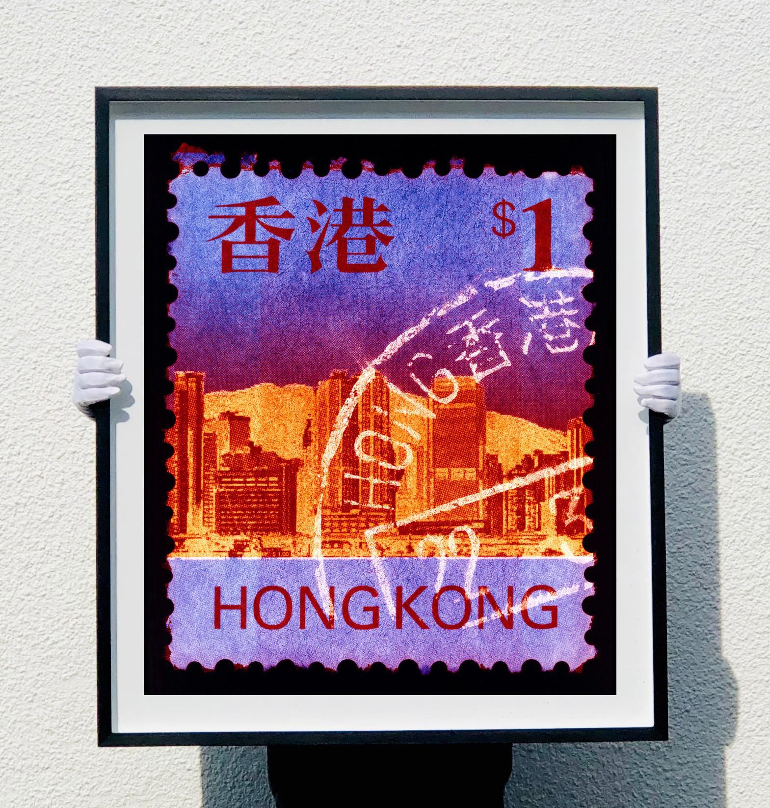Collection de timbres, HK$1 - Photographie couleur Pop Art en vente 1