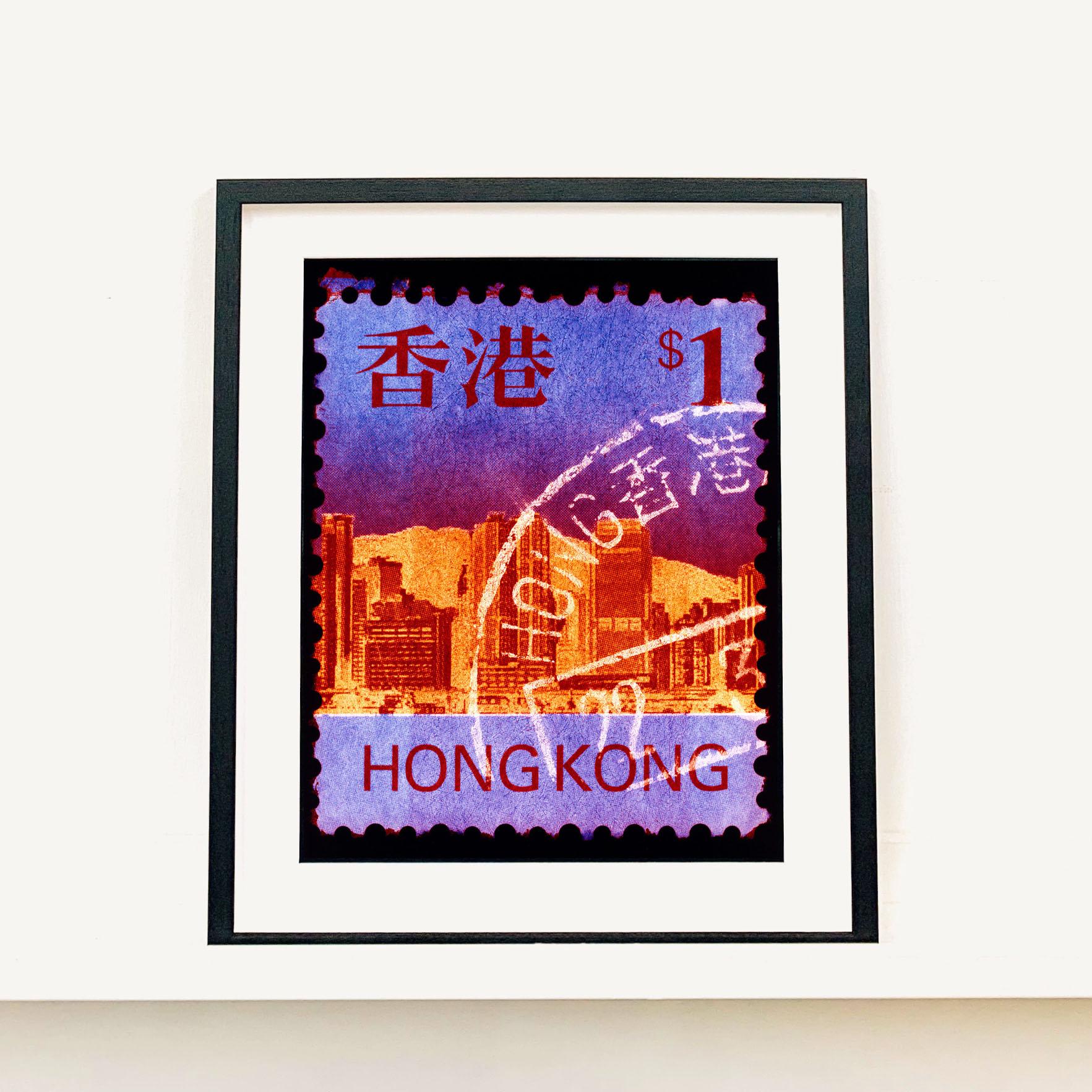 Stamp Collection, HK$1 - Pop Art Conceptual Color Photography - Print by Heidler & Heeps