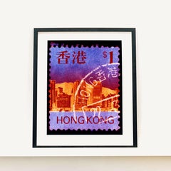 Stamp Collection, HK$1 - Pop Art Conceptual Color Photography