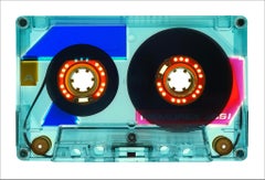 Tape Collection 90 Minutes Vintage Blue - Zeitgenössische Pop Art Farbfotografie
