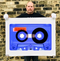 Tape Collection, AILA Blue - Contemporary Pop Art Color Photography