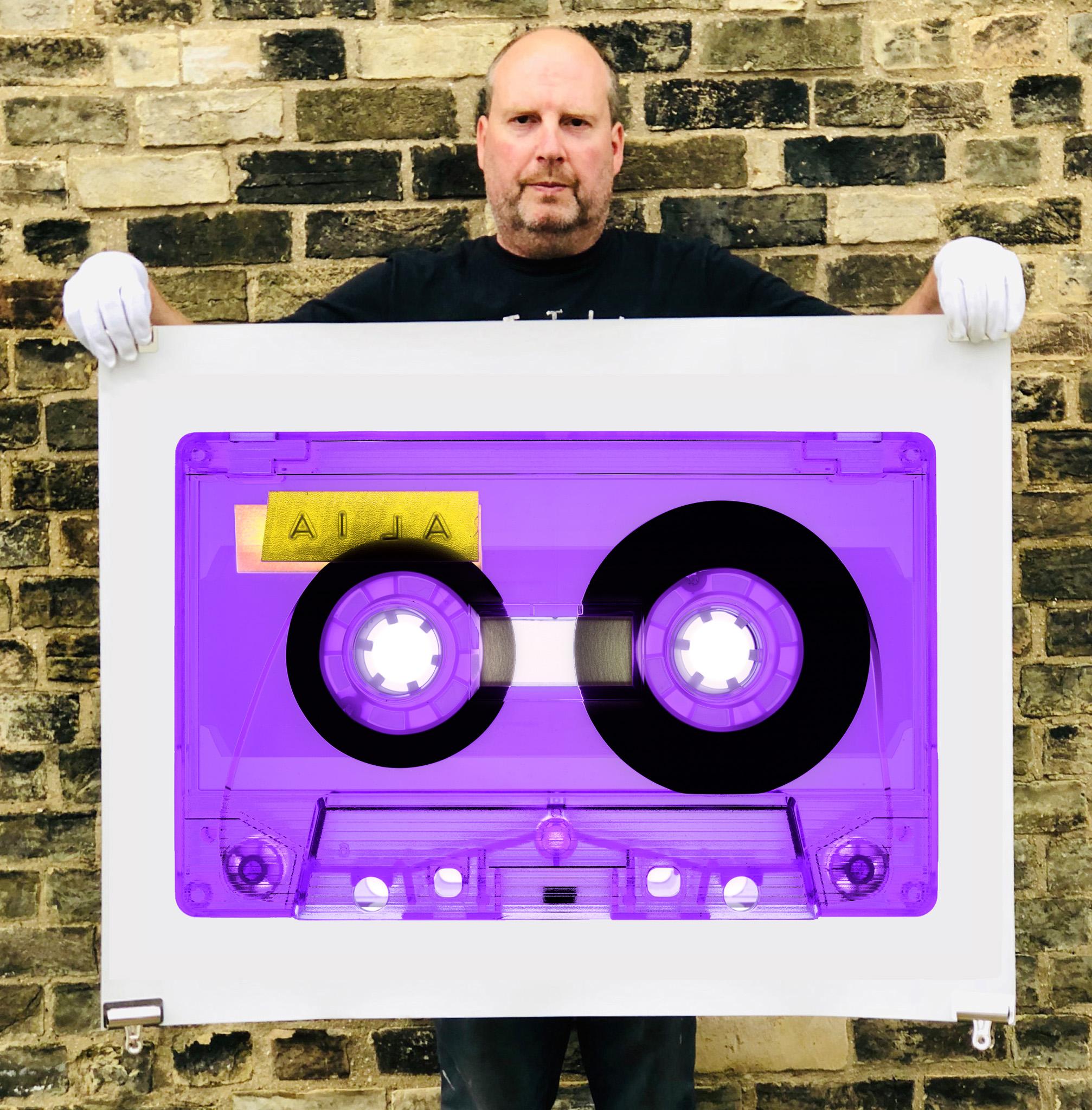 Tape Collection, AILA Lilac - Contemporary Pop Art Color Photography - Print by Heidler & Heeps