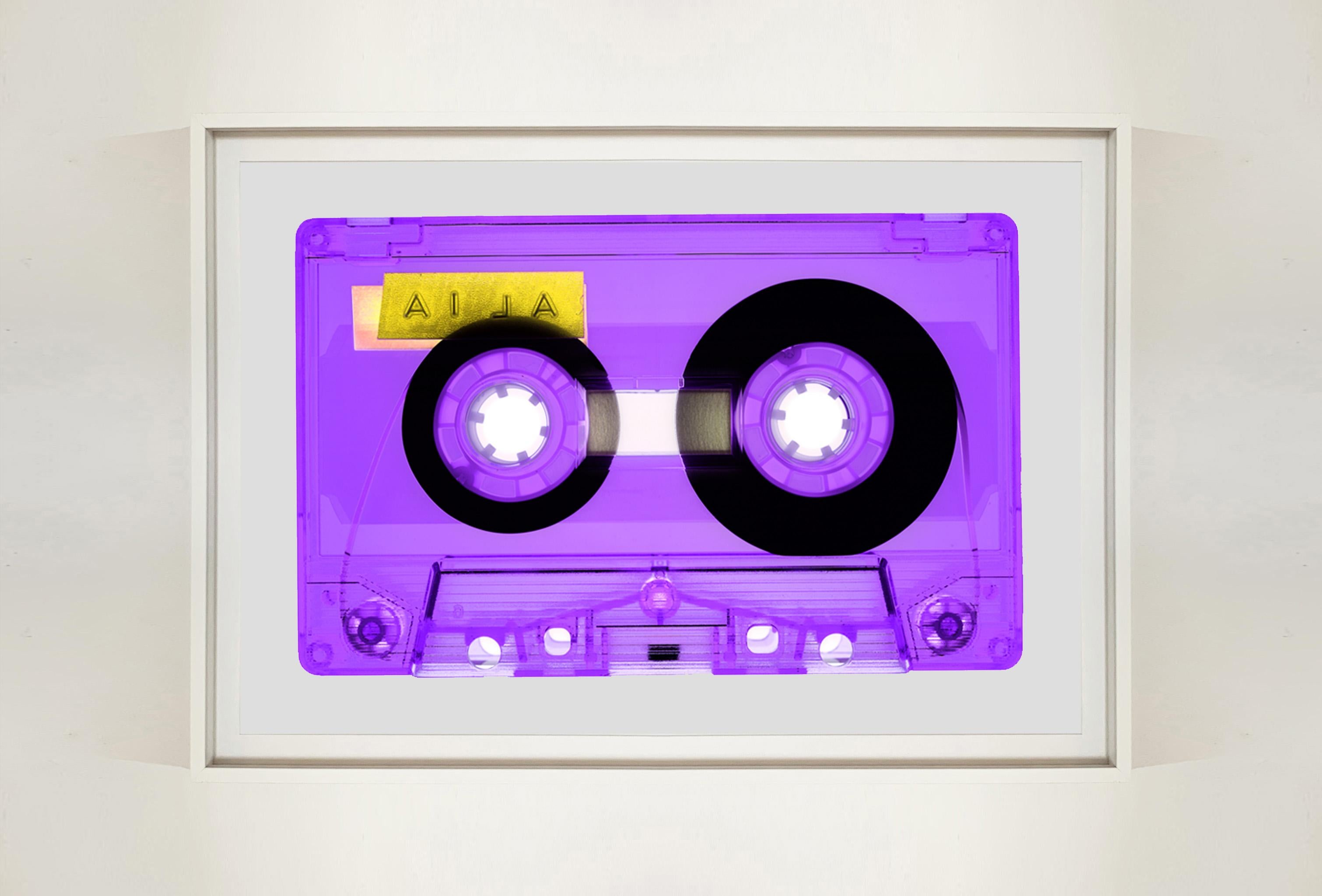 Tape-Kollektion, AILA Lila - Zeitgenössische Pop-Art-Farbfotografie (Violett), Print, von Heidler & Heeps