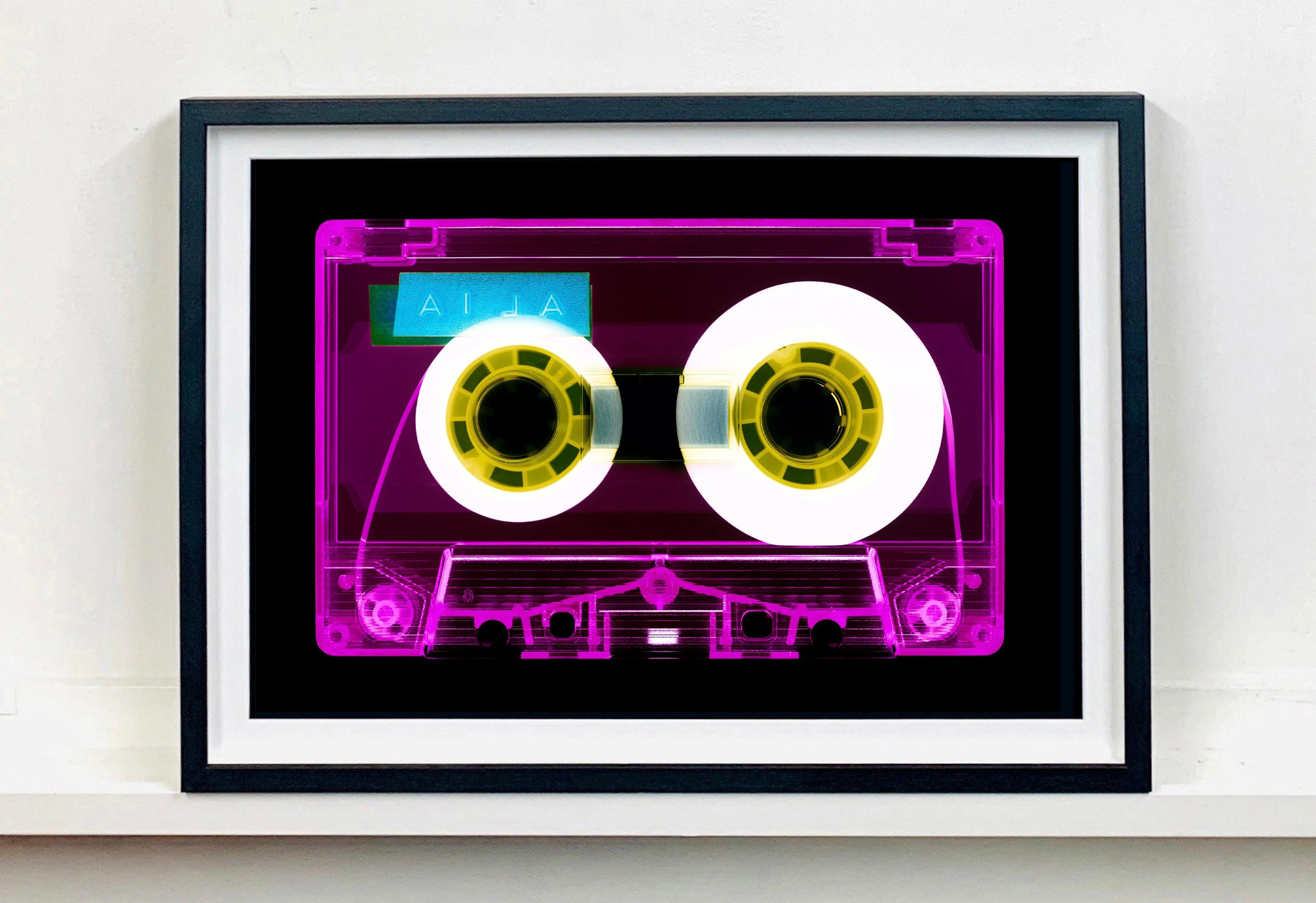 Tape Collection, AILA (Pink) - Contemporary Pop Art Color Photography For Sale 1