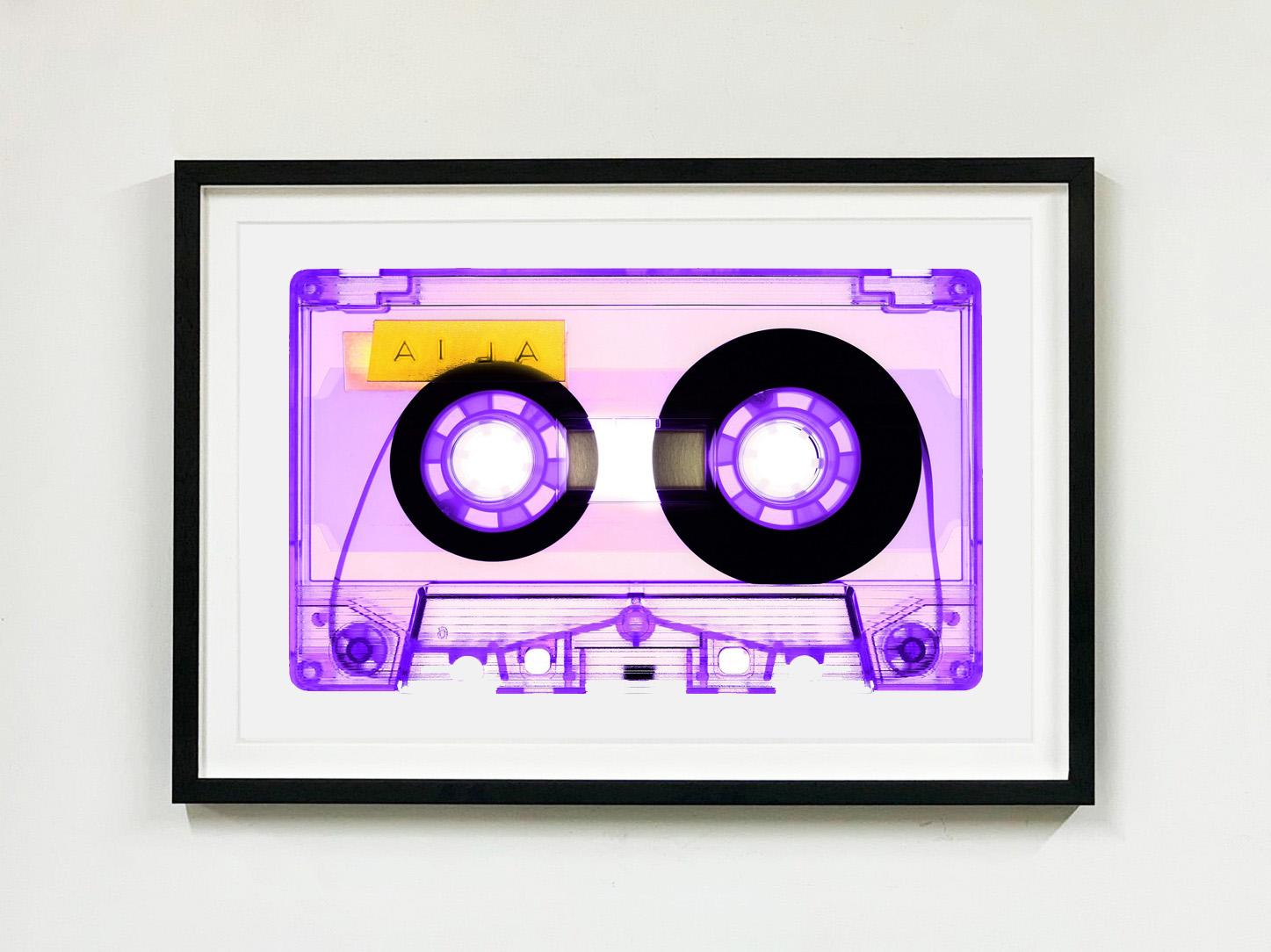 Tape Collection, AILA Purple - Contemporary Pop Art Color Photography For Sale 1
