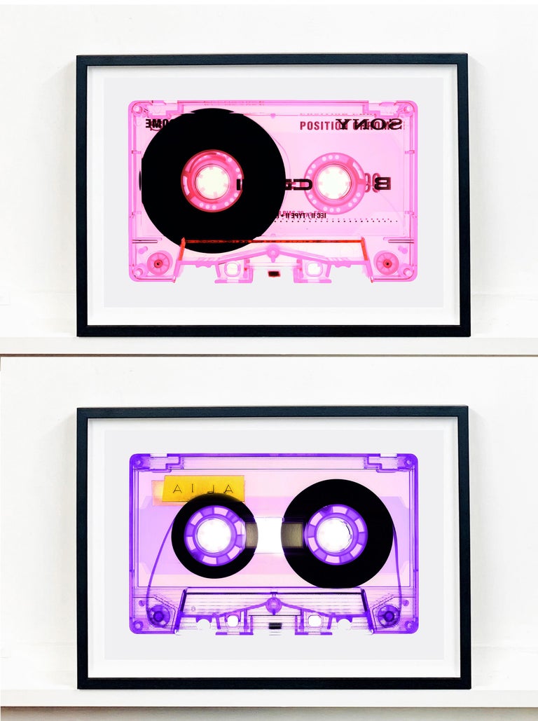 Tape Collection, AILA Purple - Contemporary Pop Art Color Photography For Sale 4