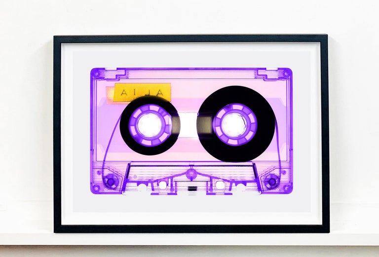 Tape Collection, AILA Purple - Contemporary Pop Art Color Photography For Sale 6