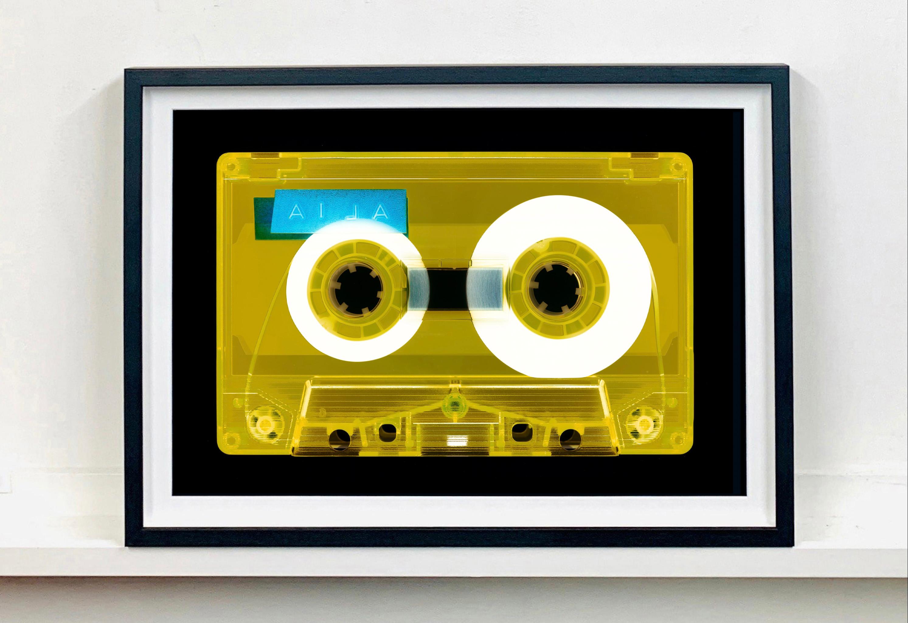Tape Collection, AILA (Yellow) - Contemporary Pop Art Color Photography - Print by Heidler & Heeps