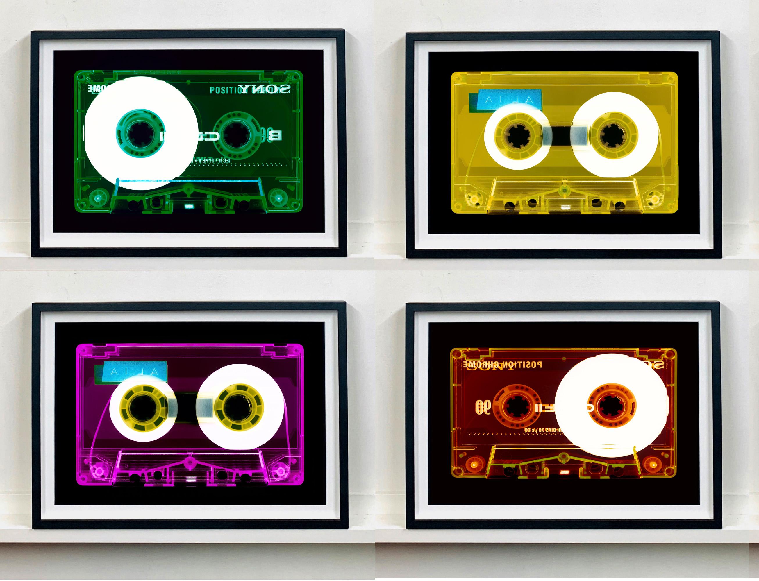 Tape Collection, AILA (Yellow) - Contemporary Pop Art Color Photography For Sale 2