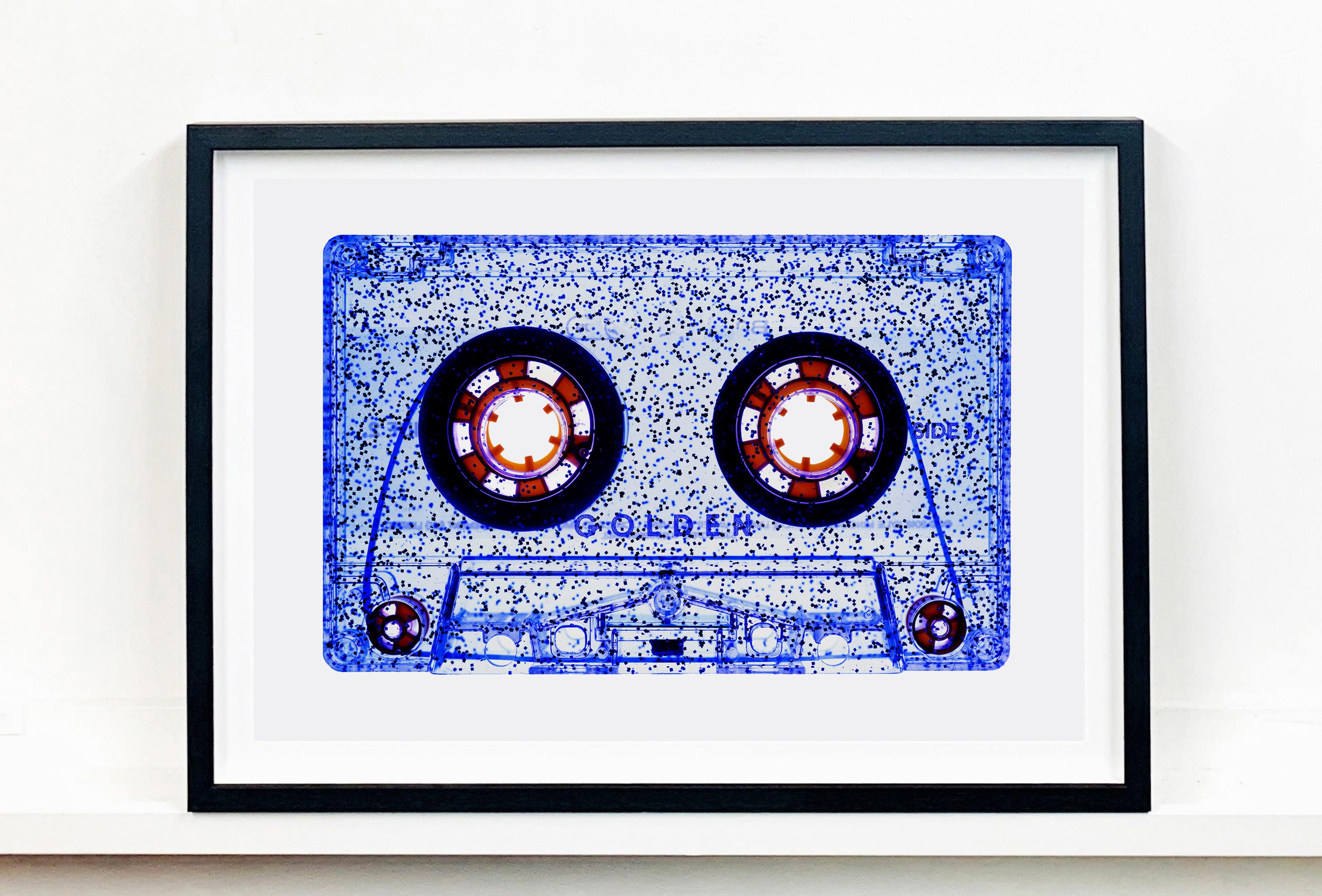 Tape Collection, All That Glitters is Not Golden (Blue) - Pop Art Photography - Contemporary Print by Heidler & Heeps