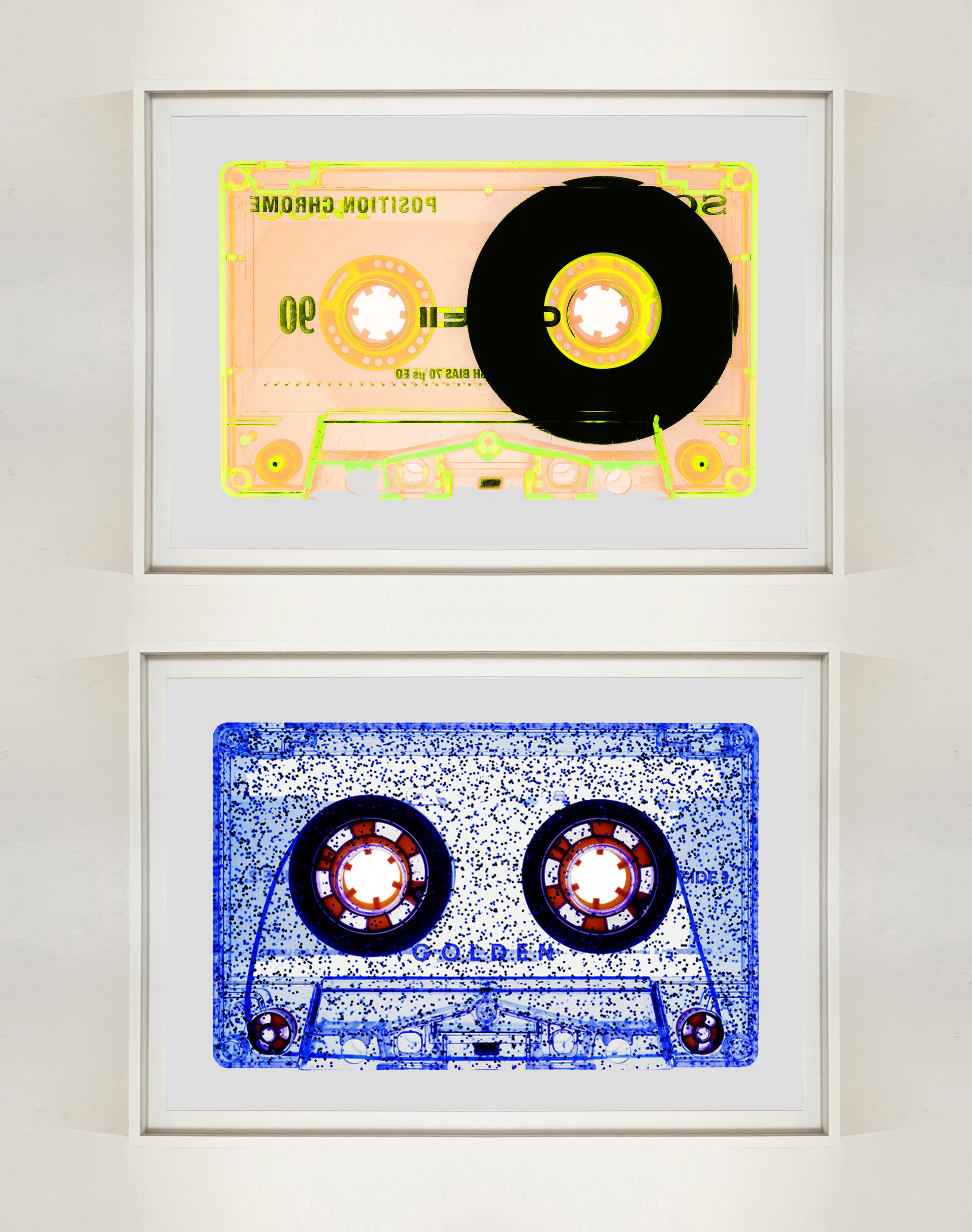 Tape Collection, All That Glitters is Not Golden (Blue) - Pop Art Photography - Contemporary Print by Heidler & Heeps