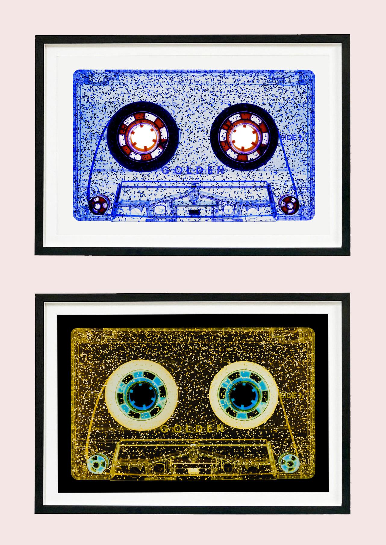 Tape Collection, All That Glitters is Not Golden (Blue) - Pop Art Photography For Sale 3