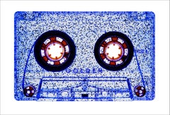 Used Tape Collection, All That Glitters is Not Golden (Blue) - Pop Art Photography