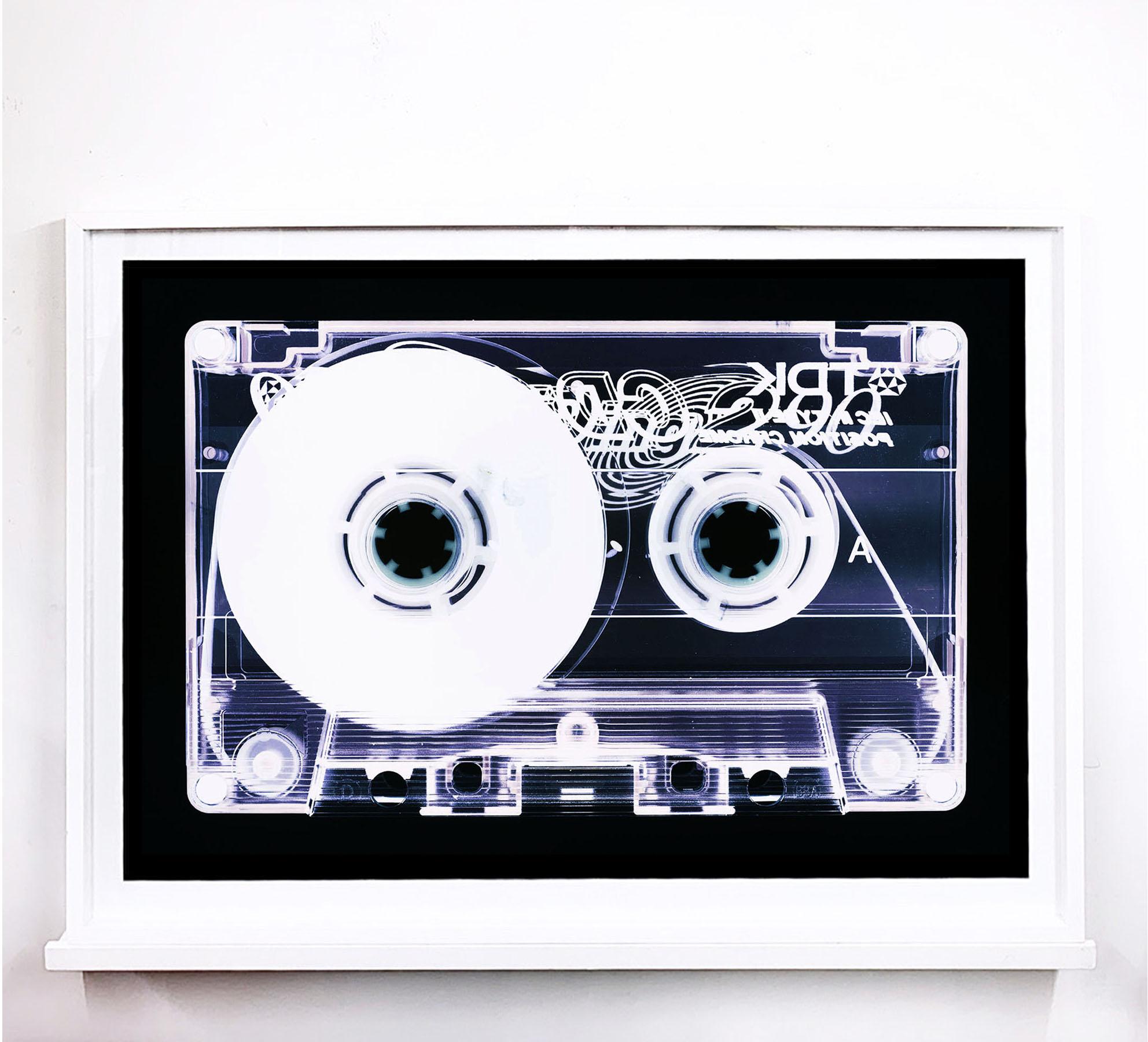Tape Collection - Blank Tape Side A - Conceptual Color Music Pop Art - Black Print by Heidler & Heeps