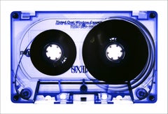 Collection de tapisserie, Cassette bleue teinte - Photographie couleur pop art contemporaine