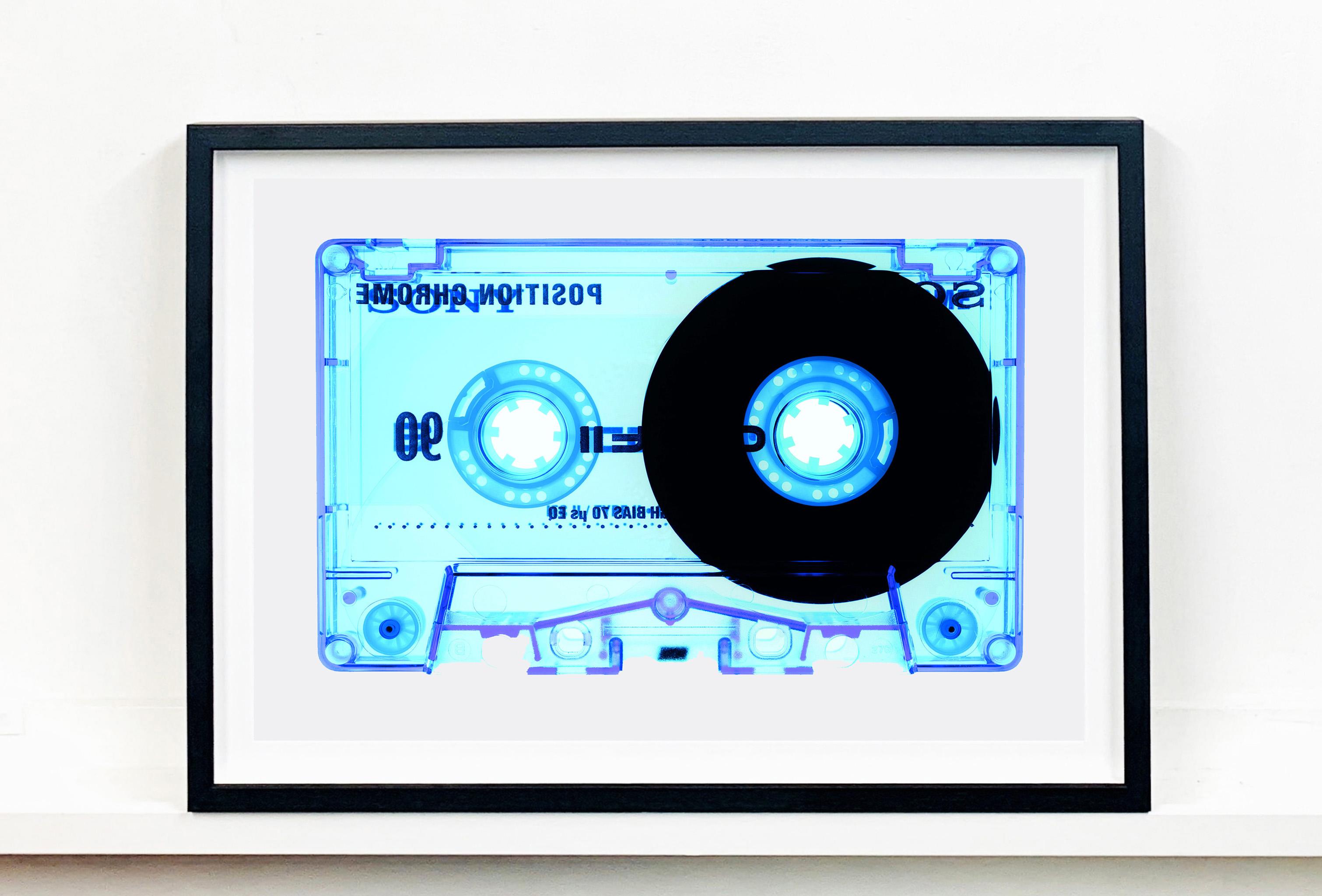 Tape Collection, Chrome Blue - Contemporary Pop Art Color Photography For Sale 4