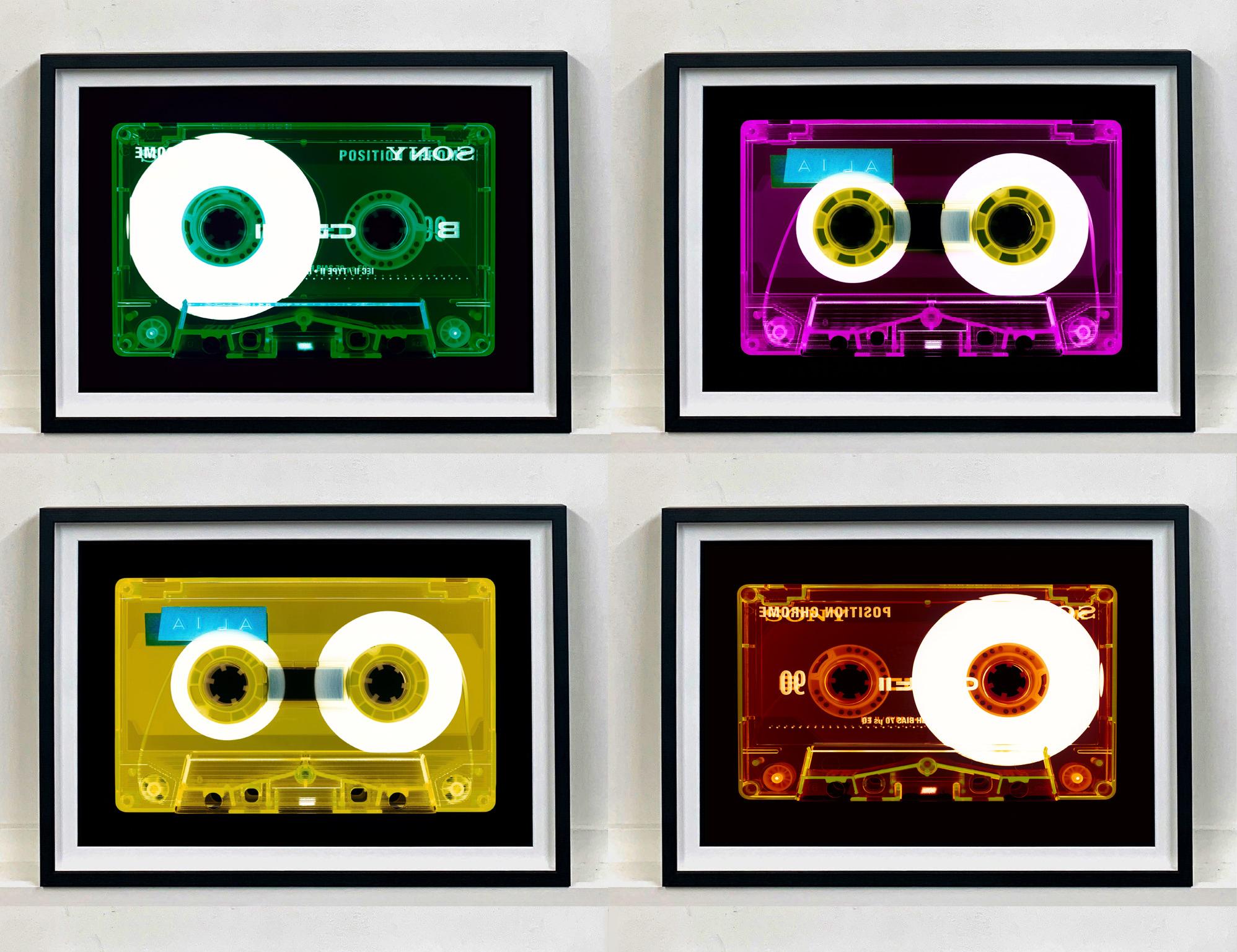 Tape Collection, Chrome - Contemporary Pop Art Color Photography - Print by Heidler & Heeps