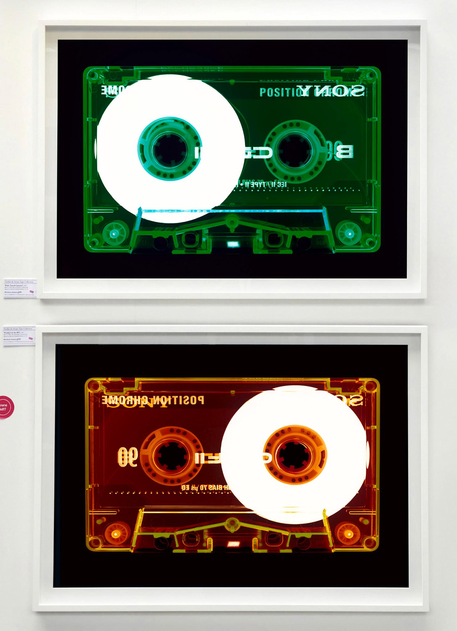 Tape Collection, Chrome - Contemporary Pop Art Color Photography - Black Print by Heidler & Heeps