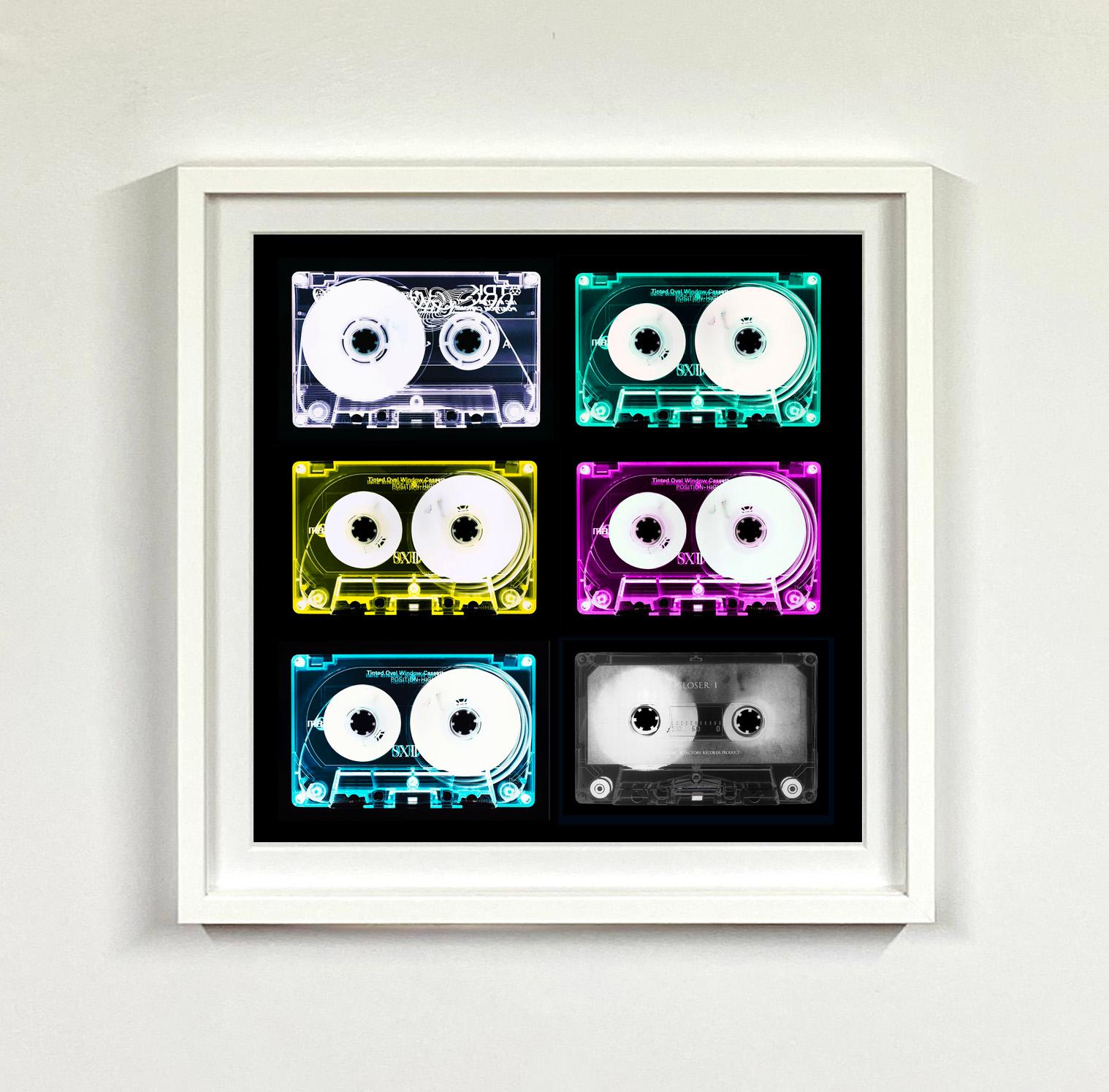 Tape Collection - Contemporary Pop Art Color Photography - Black Print by Heidler & Heeps