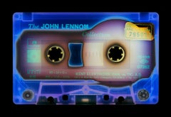 Tape Collection, Elektronik Blue - Contemporary Pop Art Color Photography