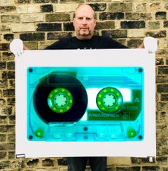 Tape Collection, Ferric 60 (Aqua) - Contemporary Pop Art Color Photography