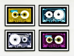 Tape Collection Four Individual Artworks - Pop Art Color Photography