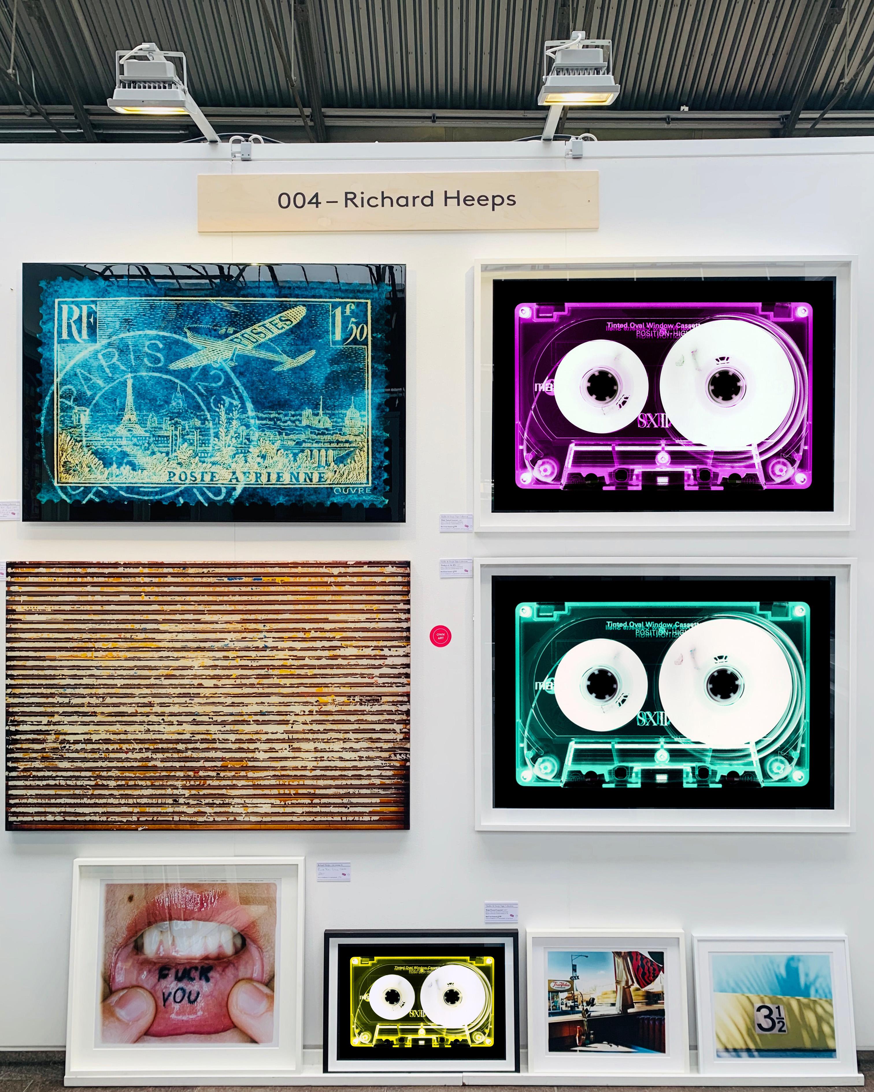 Tape Collection, Mint Tinted Cassette - Contemporary Pop Art Color Photography For Sale 2