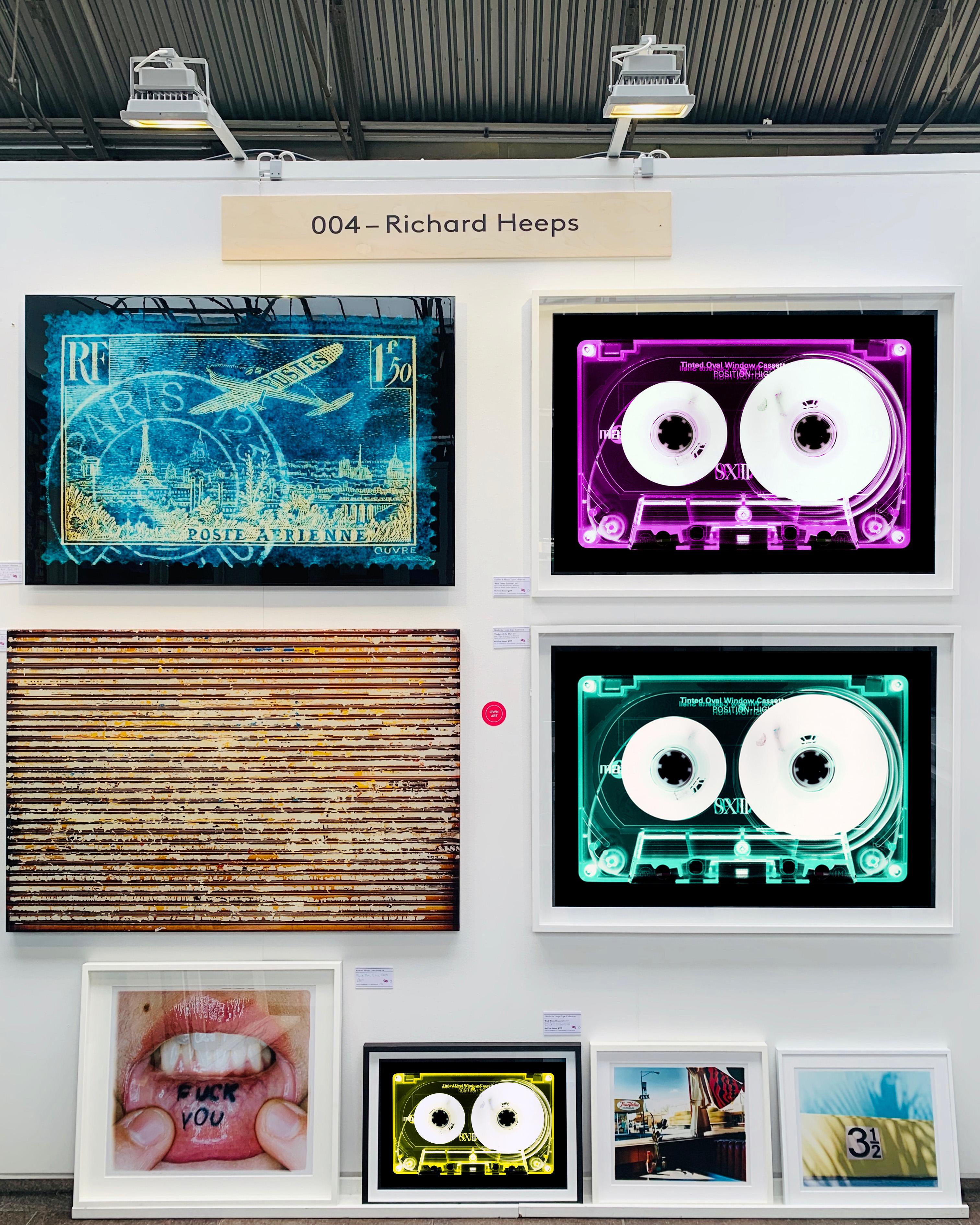 Collection Tapisserie, Cassette teinté menthe - Photographie couleur Pop Art contemporaine en vente 2