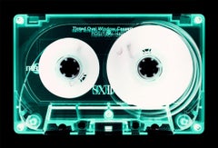 Tape Collection, Mint Tinted Cassette - Contemporary Pop Art Color Photography