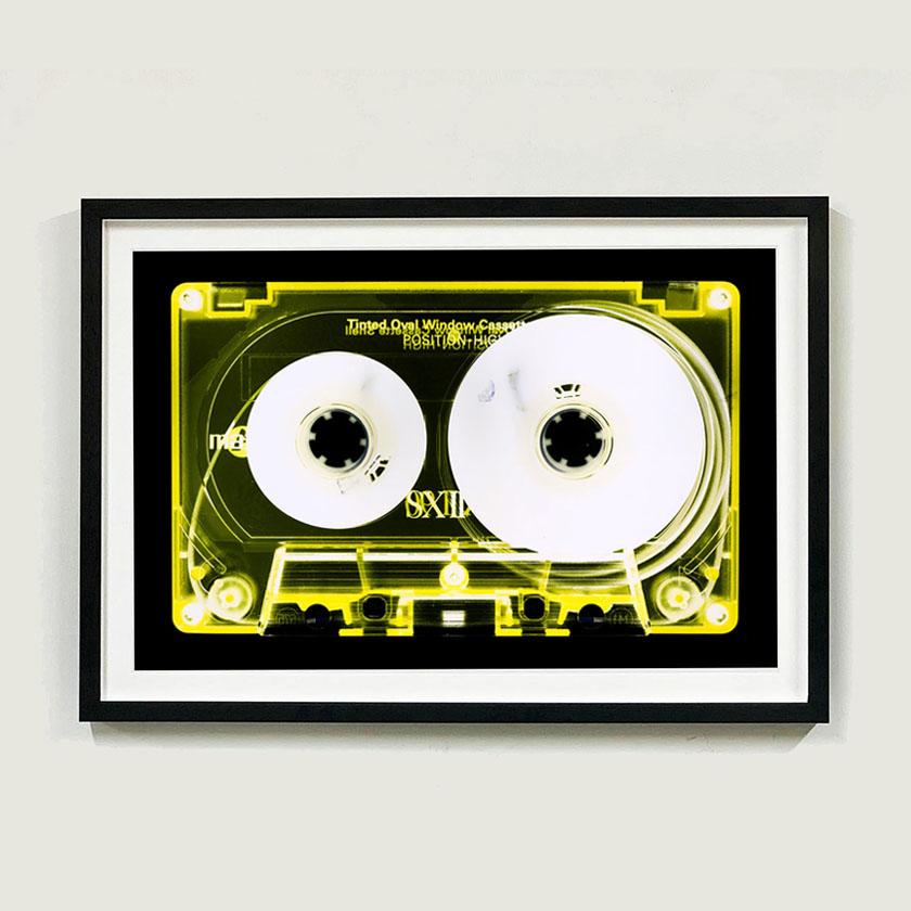 Tape Collection Set of Three Small Framed Pop Art Color Photography For Sale 1