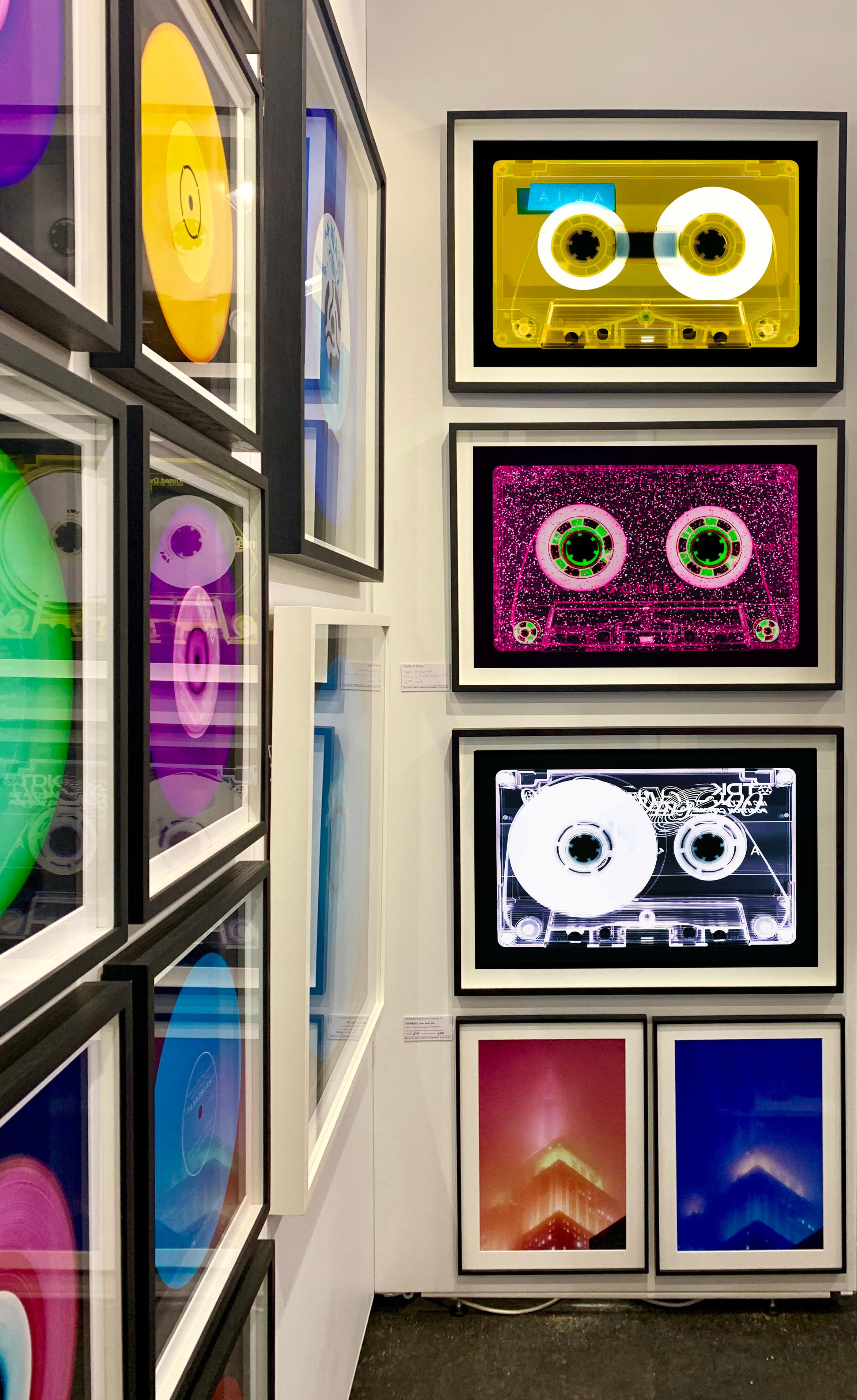 Tape Collection Set of Three Medium Framed Pop Art Color Photography For Sale 2