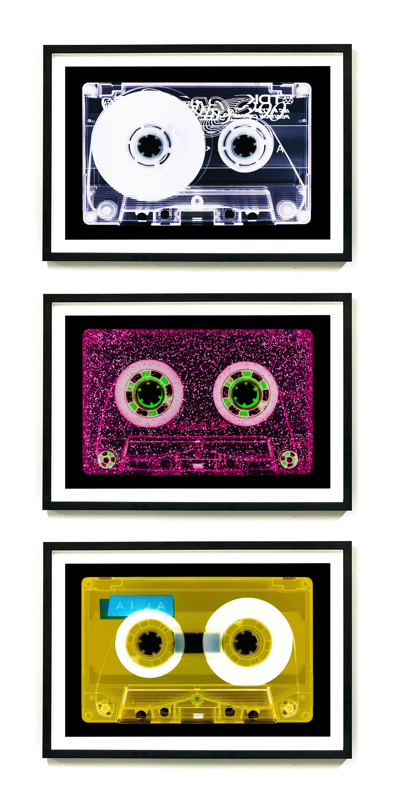 Tape Collection Set of Three Medium Framed Pop Art Color Photography