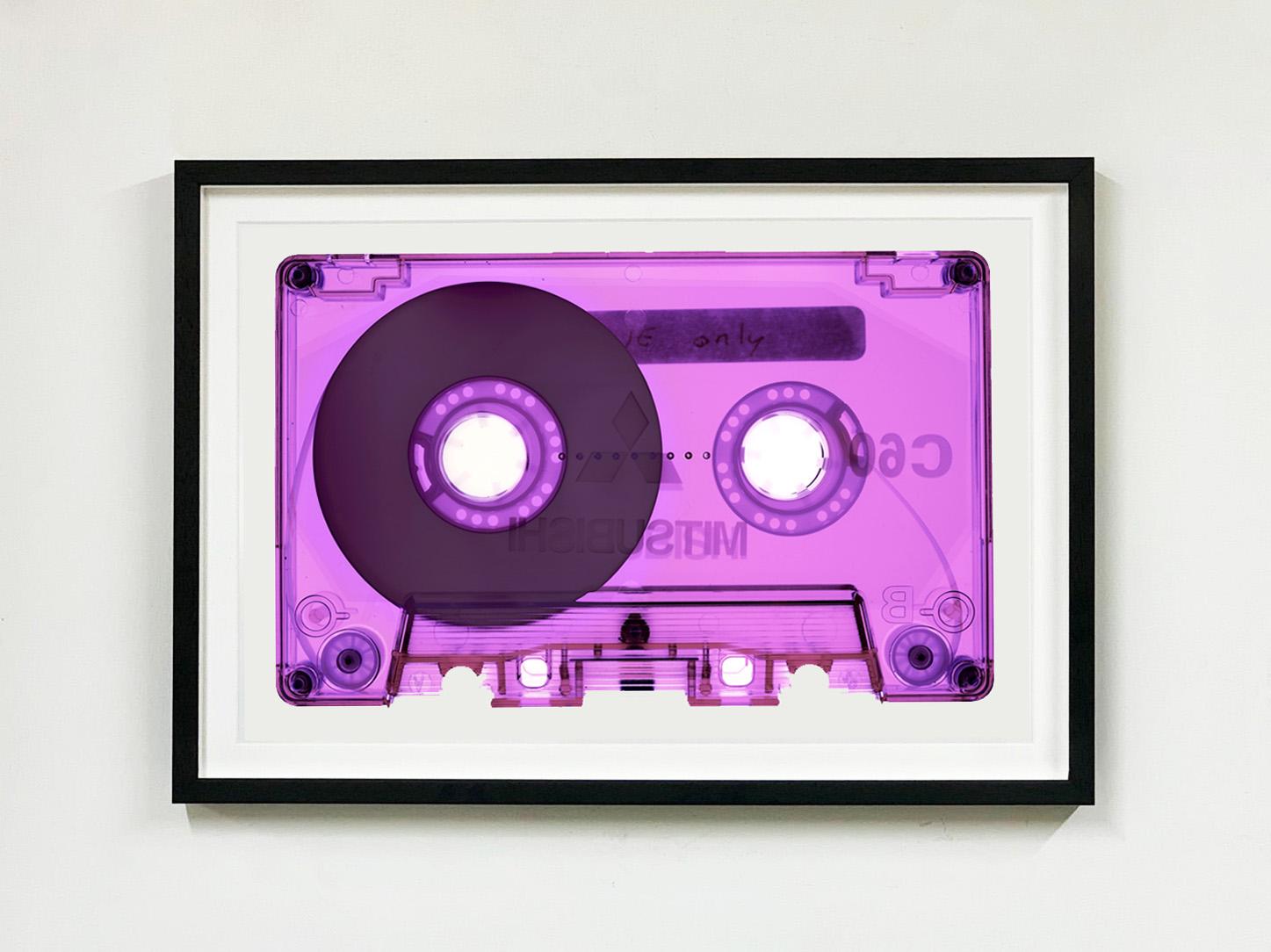 Tape Collection, Side One Only Pink - Contemporary Pop Art Color Photography - Print by Heidler & Heeps