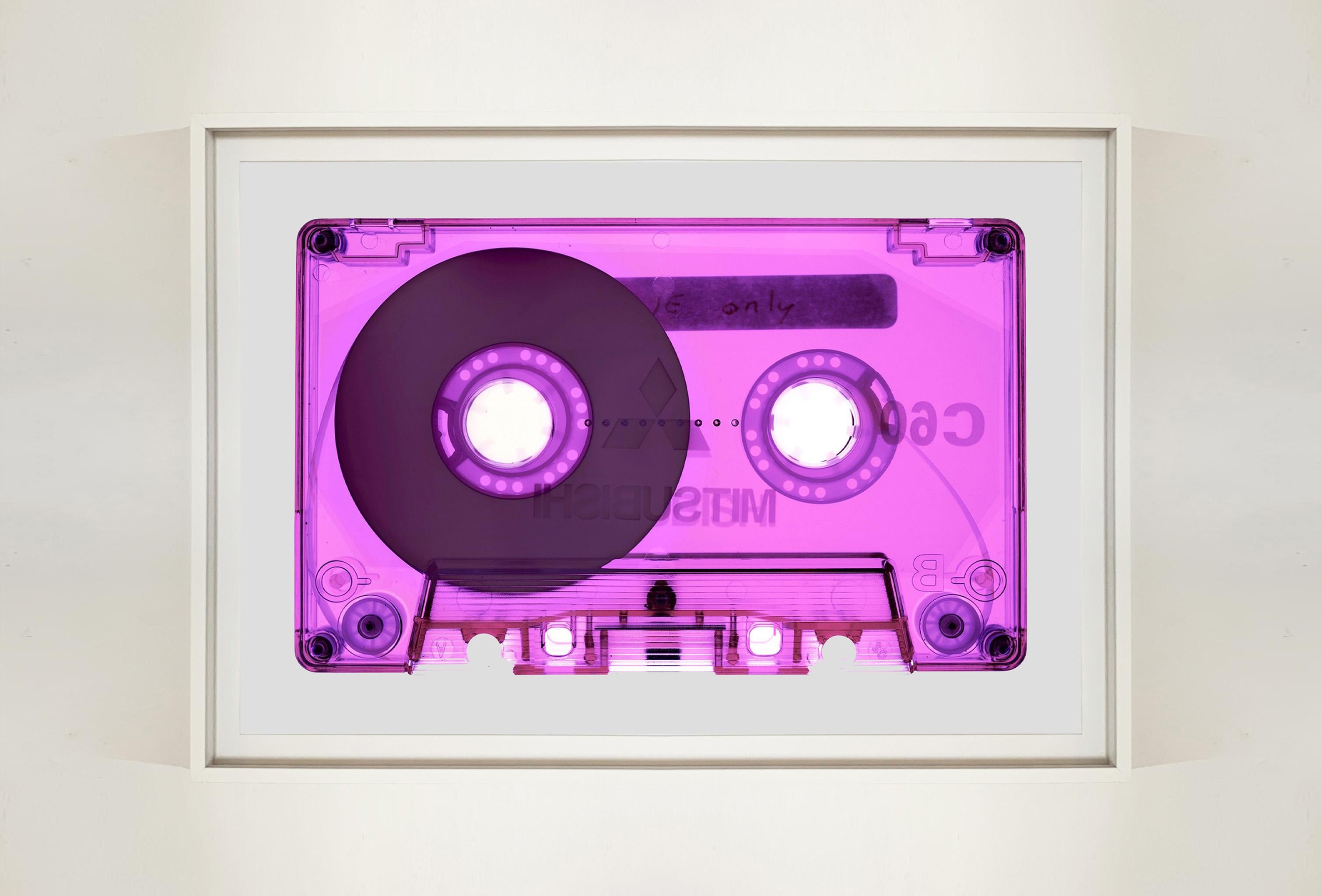 Tape Collection, Side One Only Pink - Contemporary Pop Art Color Photography For Sale 3