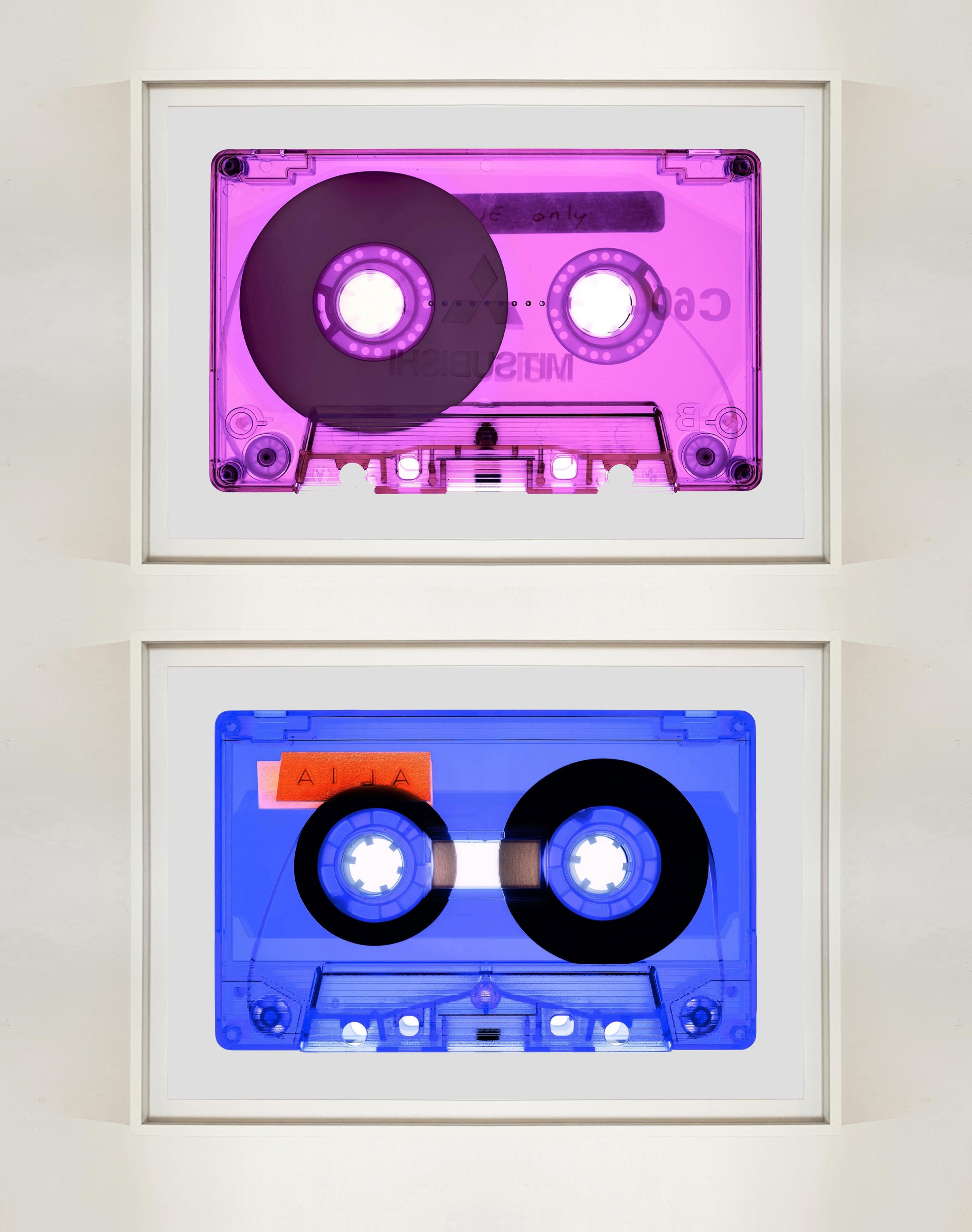 Tape Collection, Side One Only Pink - Contemporary Pop Art Color Photography For Sale 2