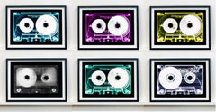 Collezione di nastri Sei opere individuali - Fotografia contemporanea Pop Art a colori