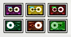 Used Tape Collection Six Individual Artworks - Contemporary Pop Art Color Photography