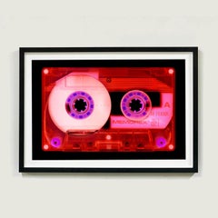 Tape Collection Due stampe Pop Art a colori rossi e gialli in edizione limitata con cornice
