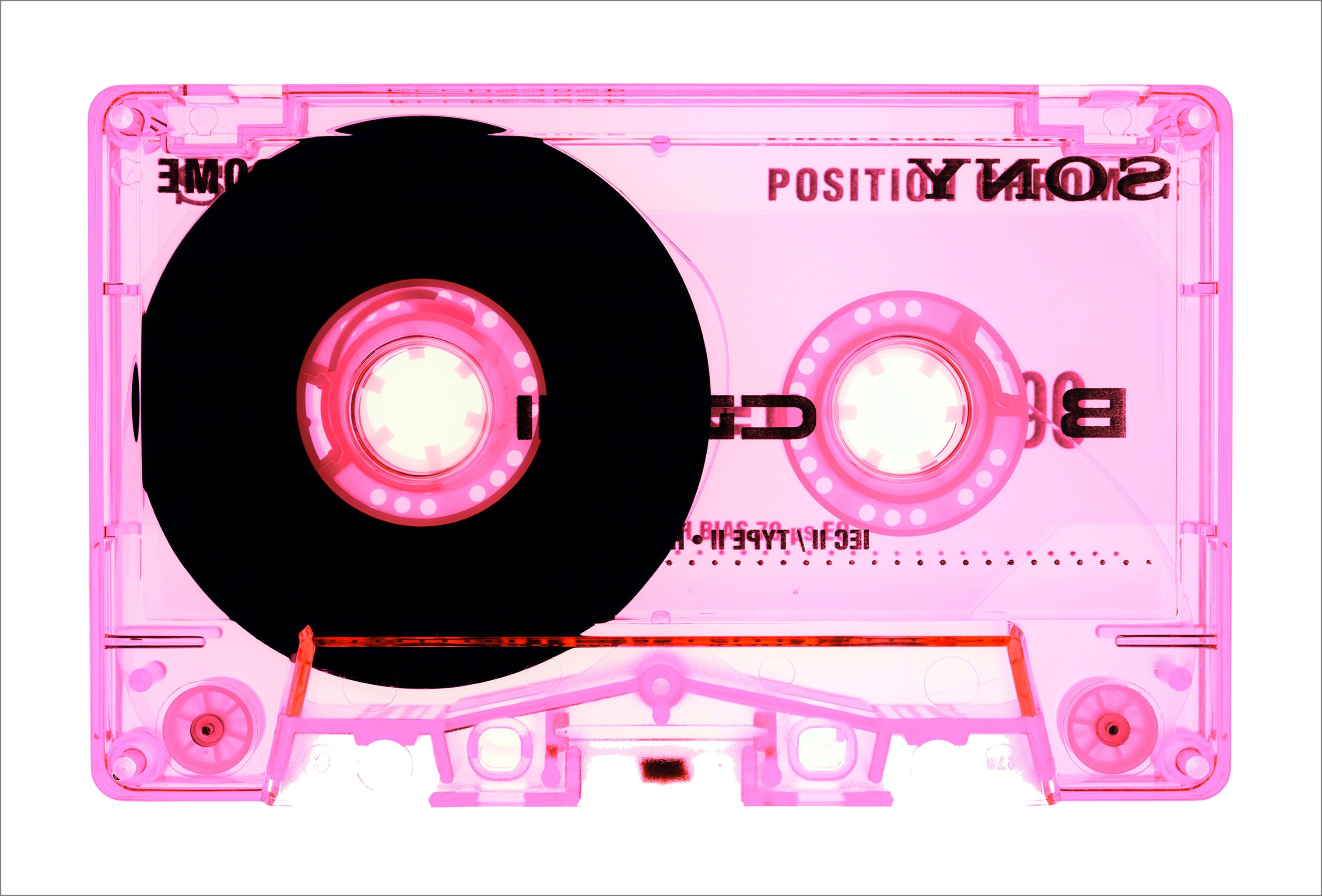 Heidler & Heeps Print - Tape Collection, Type II Pink - Contemporary Pop Art Color Photography