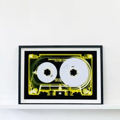 Tape Collection - Yellow Tinted Cassette - Conceptual Color Music Art