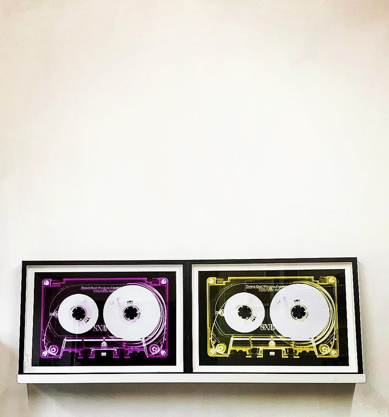 Heidler & Heeps Tape Collection Yellow Tinted Cassette Conceptual