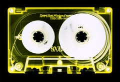 Used Tape Collection - Yellow Tinted Cassette - Conceptual Color Music Art