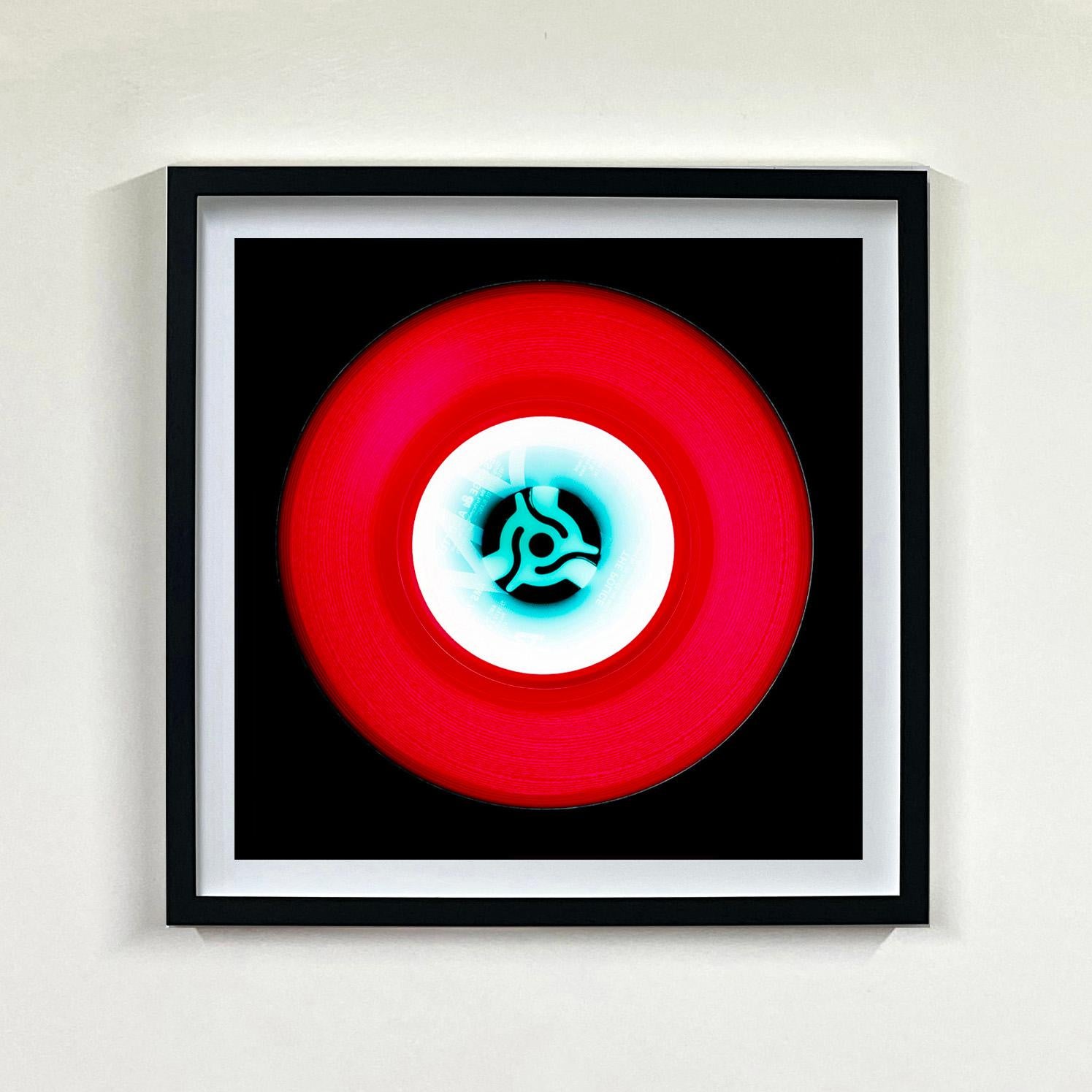 Vinyl Collection 15 Piece Rainbow Installation - Pop Art Color Photography For Sale 1