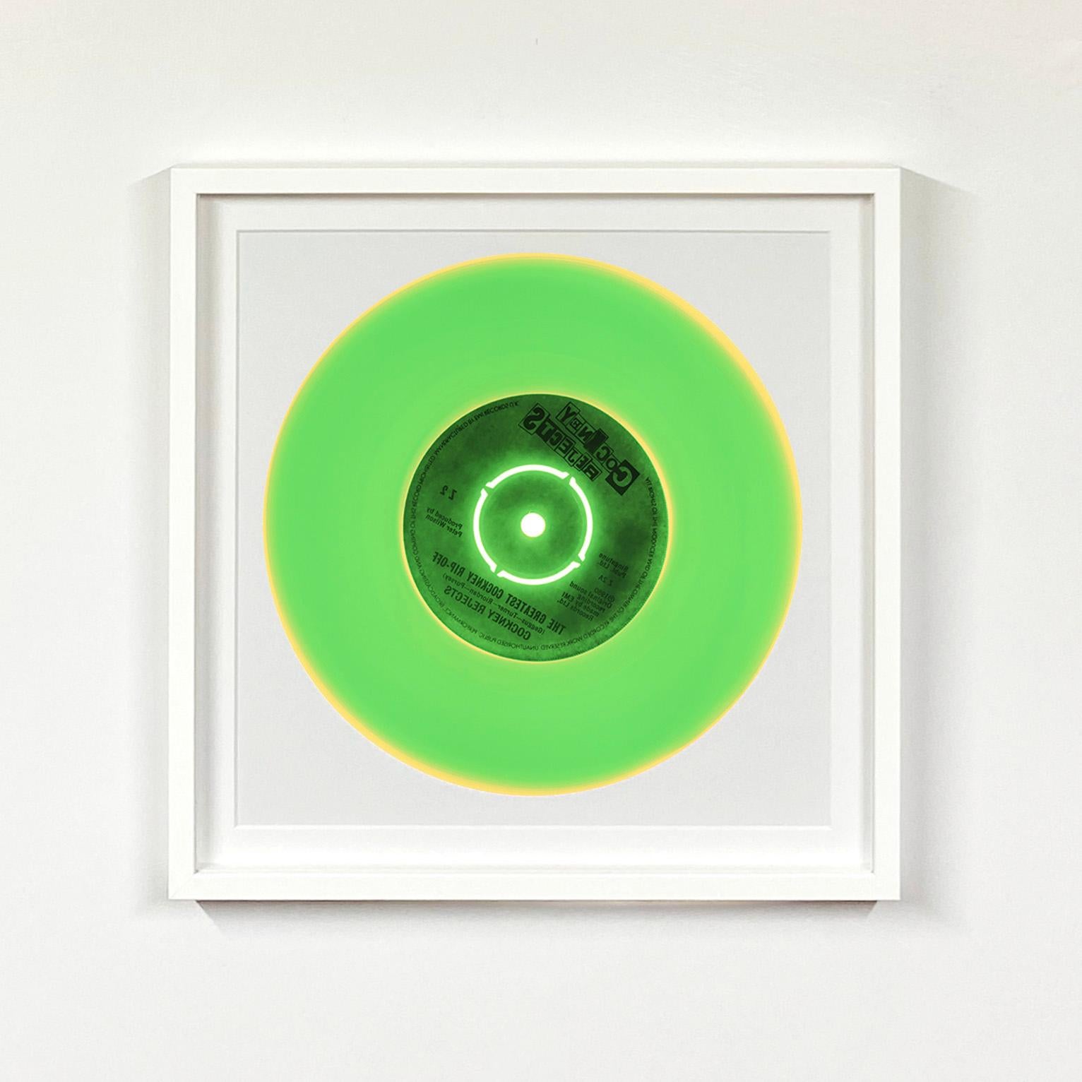 Vinyl Kollektion 16 Stück Mehrfarbige Installation – Pop Art Farbfotografie im Angebot 10